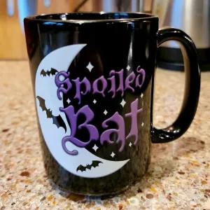 Spoiled Bat Black Mug