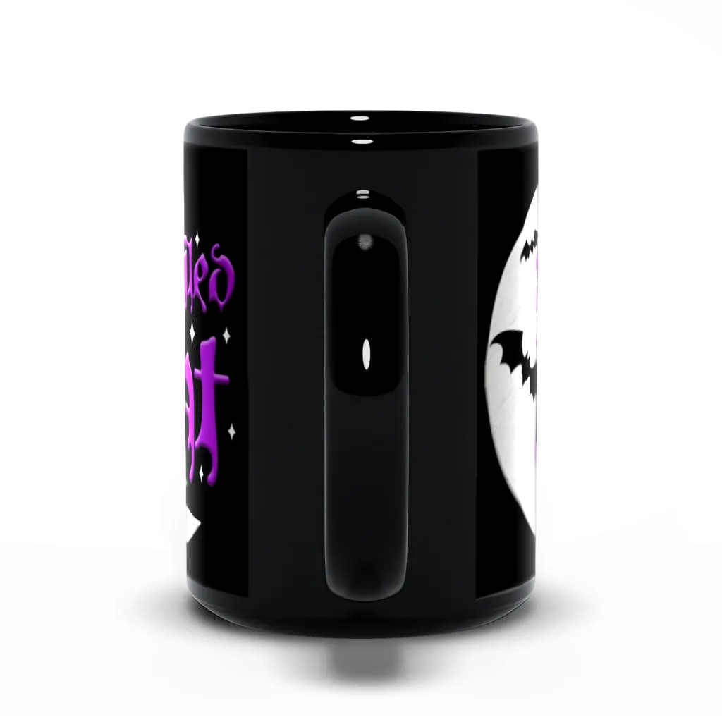 Spoiled Bat Black Mug