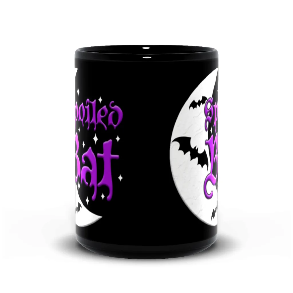 Spoiled Bat Black Mug