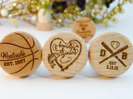 Sports Themed Baseball Football   More Wine Stoppers