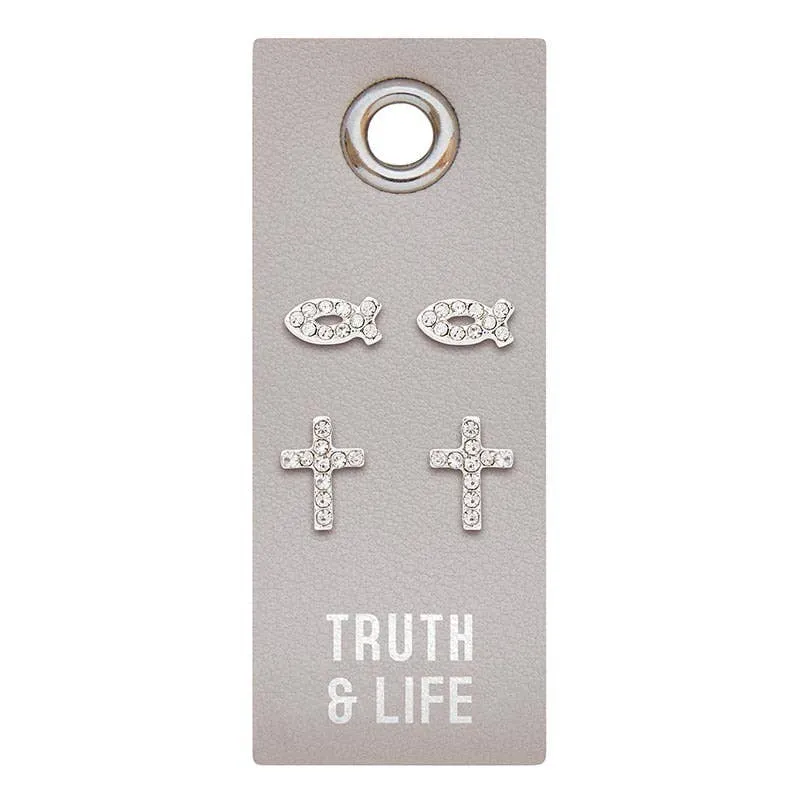 Stud Earring Set - Truth & Life