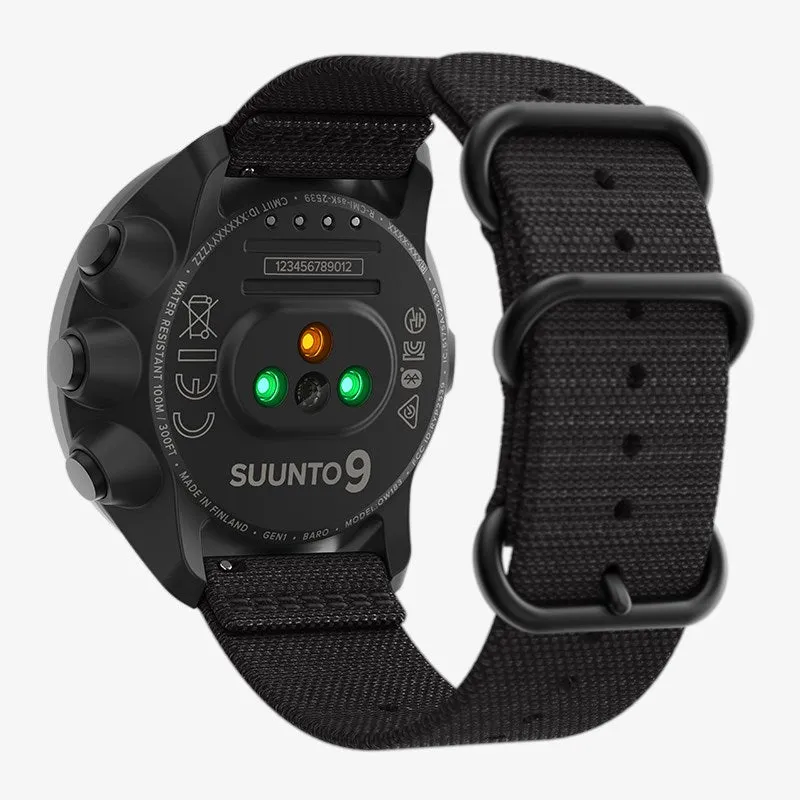 SUN Watch SUN 9 Baro Charcoal Black Titanium