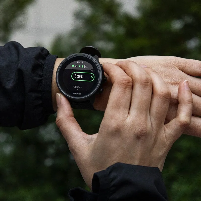 SUN Watch SUN 9 Baro Charcoal Black Titanium
