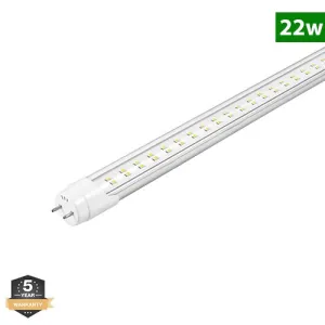 T8 4FT LED Tube light, 22W, Bypass Ballast, Double Ended Power, 5000K & 6500K