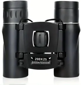 Waterproof Binoculars with Clear Low Light Vision and Large Eyepiece for Bird Watching, Outdoor Activities, Hunting, and Travel - Ideal for Adults and Kids