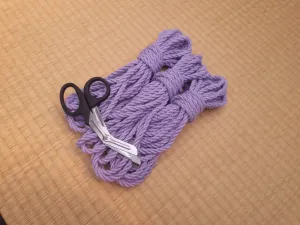 'Wisteria Love / Lilic' Hemp bondage rope.